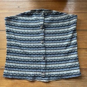 American Eagle Stripped Tube Top